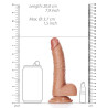 Real Rock Ultra Skin Gode réaliste Curved Kurt 15 x 3.7cm Latino